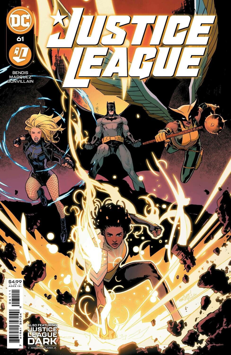 JUSTICE LEAGUE #61 CVR A MARQUEZ
DC COMICS
(26th May 2021)