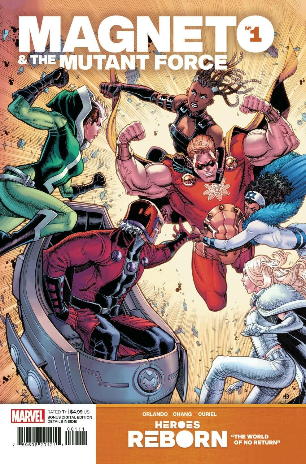 HEROES REBORN MAGNETO AND MUTANT FORCE #1
MARVEL COMICS
(26th May 2021)