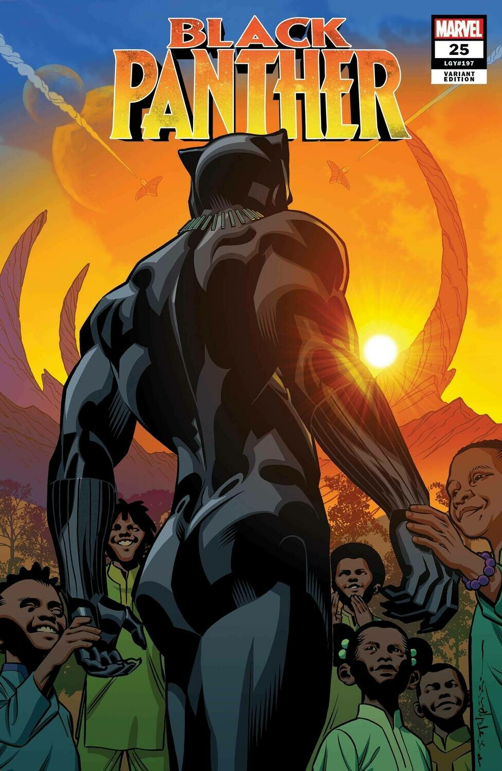 BLACK PANTHER #25 STELFREEZE FINAL ISSUE VAR
MARVEL COMICS
(26th May 2021)