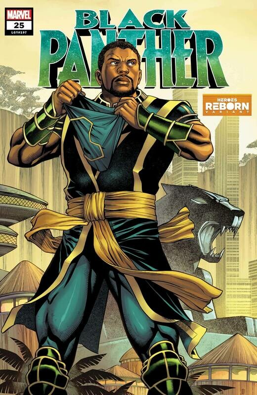 BLACK PANTHER #25 REBORN VAR
MARVEL COMICS
(26th May 2021)