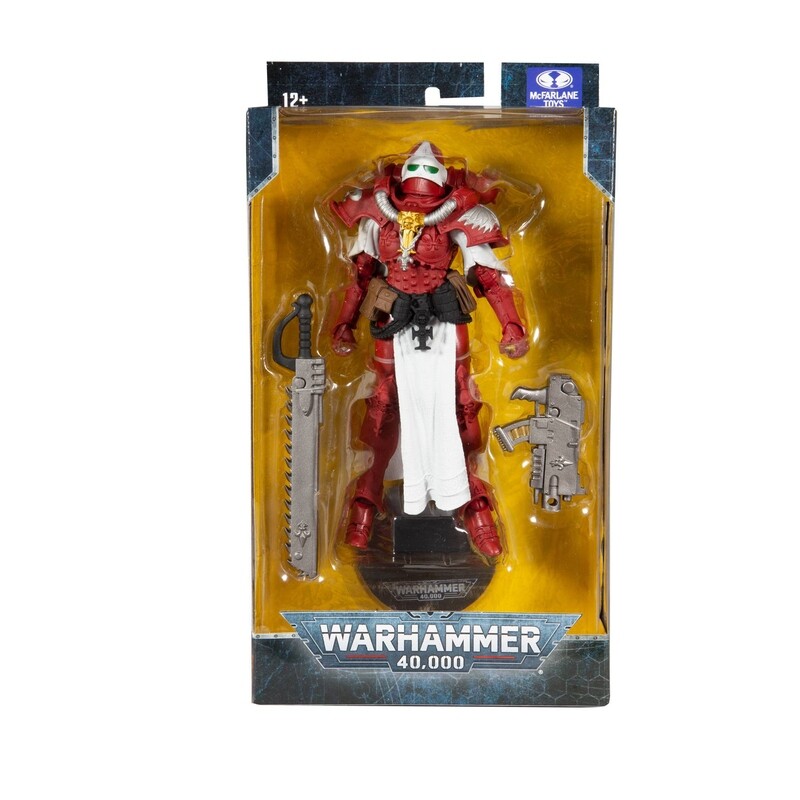 McFarlane Toys 7" Warhammer 40,000 Adepta Sororitas Battle Sister (The Order of the Bloody Rose Ver.) Action Figure **MULTI BUY OPTION AVAILABLE**