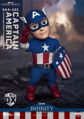 Beast Kingdom - Marvel Comics Egg Attack Action EAA-121 CAPTAIN AMERICA (THE FIRST AVENGER)