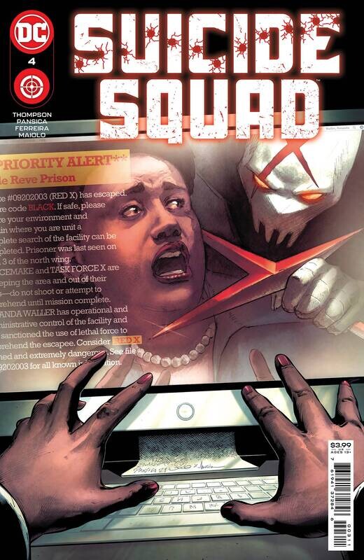 SUICIDE SQUAD #4 CVR A PANSICA
DC COMICS
(2nd June 2021)