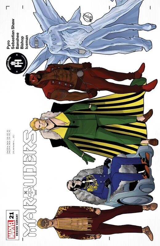 MARAUDERS #21 LOLLI CHARACTER DESIGN VAR GALA
MARVEL COMICS
(2nd June 2021)