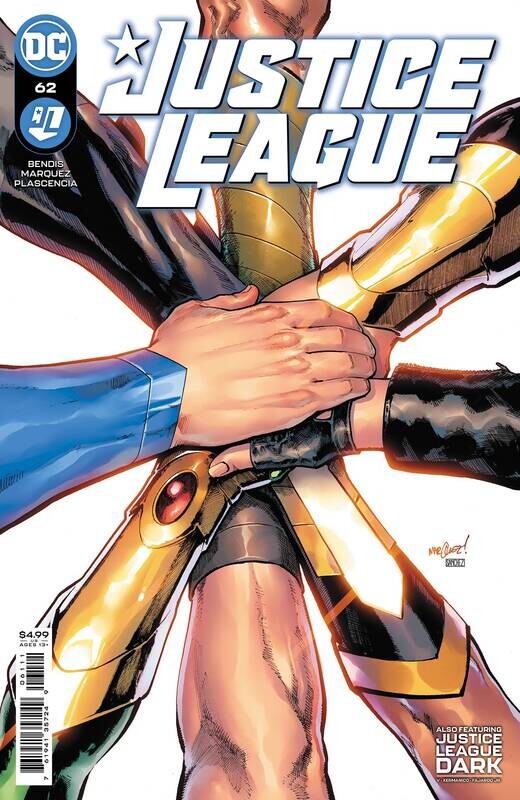 JUSTICE LEAGUE #62 CVR A MARQUEZ
DC COMICS
(2nd June 2021)