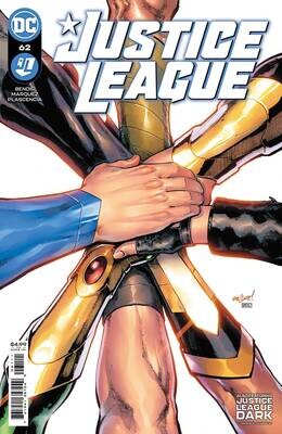 JUSTICE LEAGUE #62 CVR A MARQUEZ
DC COMICS
(2nd June 2021) JUSTICE LEAGUE #62 CVR A MARQUEZ
DC COMICS
(2nd June 2021)