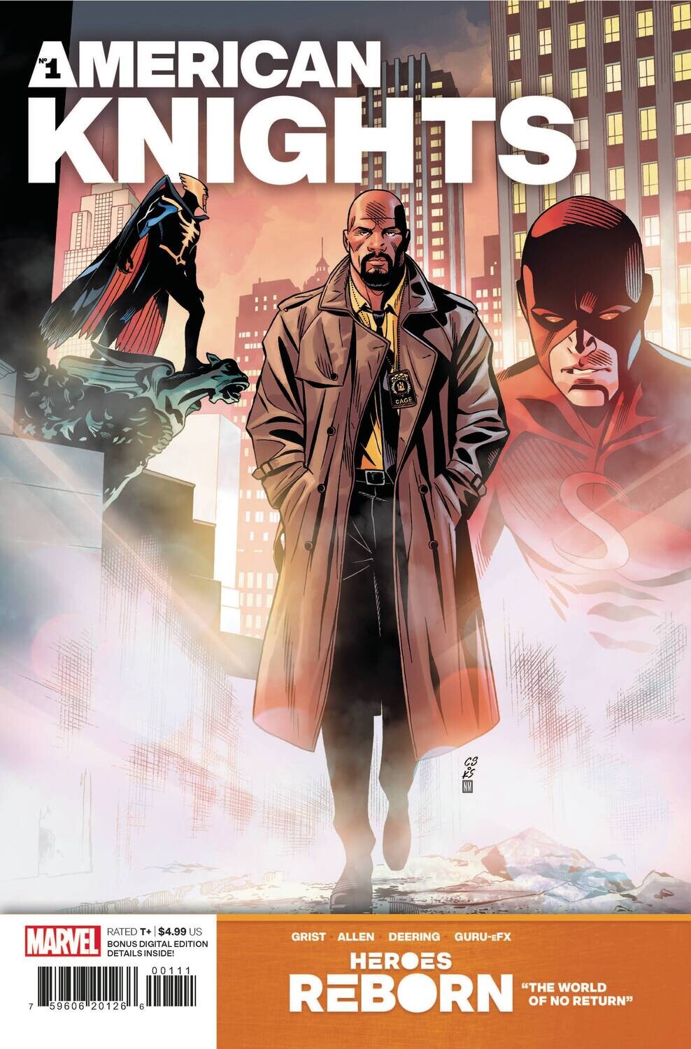 HEROES REBORN AMERICAN KNIGHTS #1
MARVEL COMICS
(2nd June 2021)