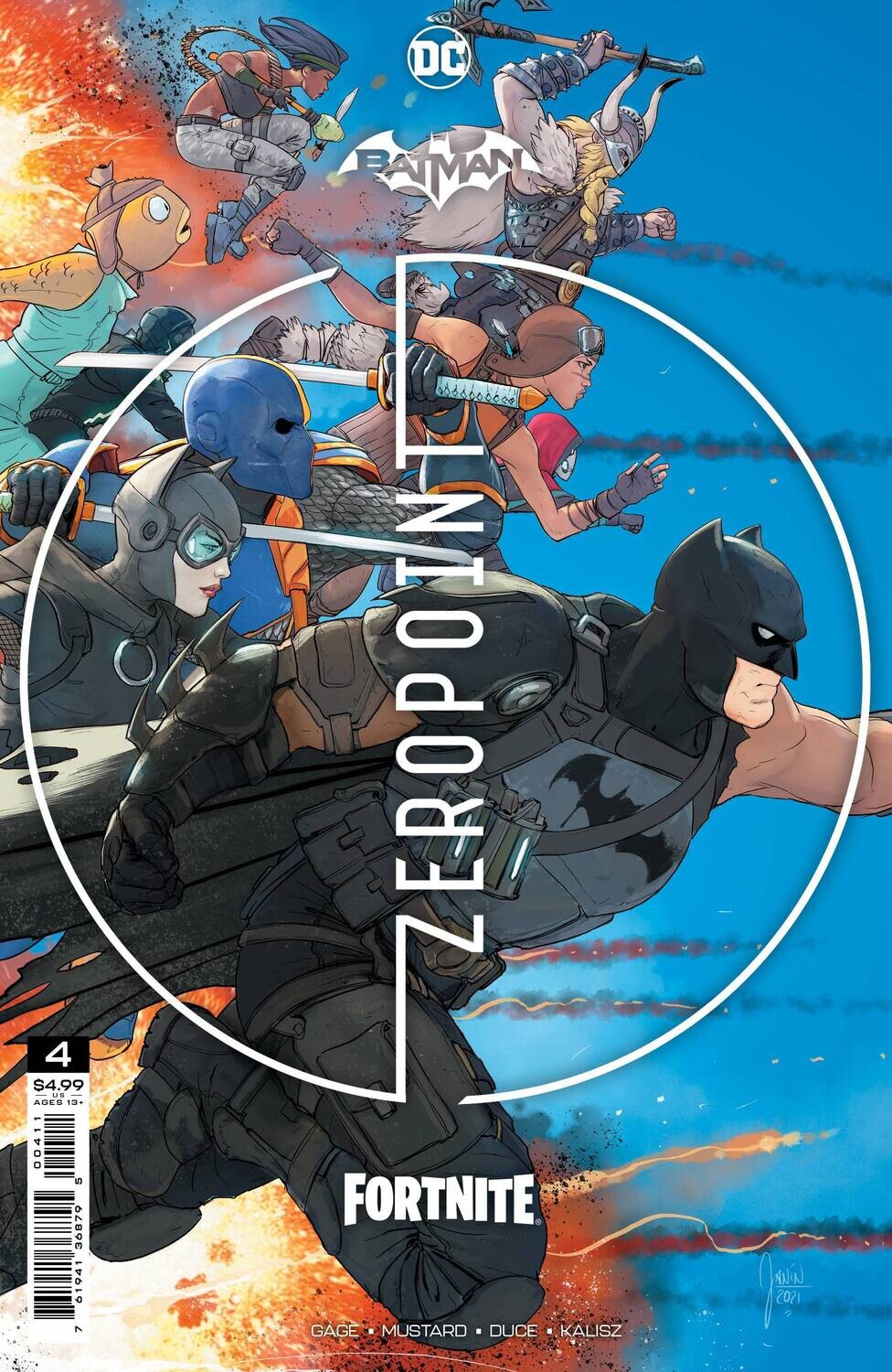 BATMAN FORTNITE ZERO POINT #4
DC COMICS
(2nd June 2021)