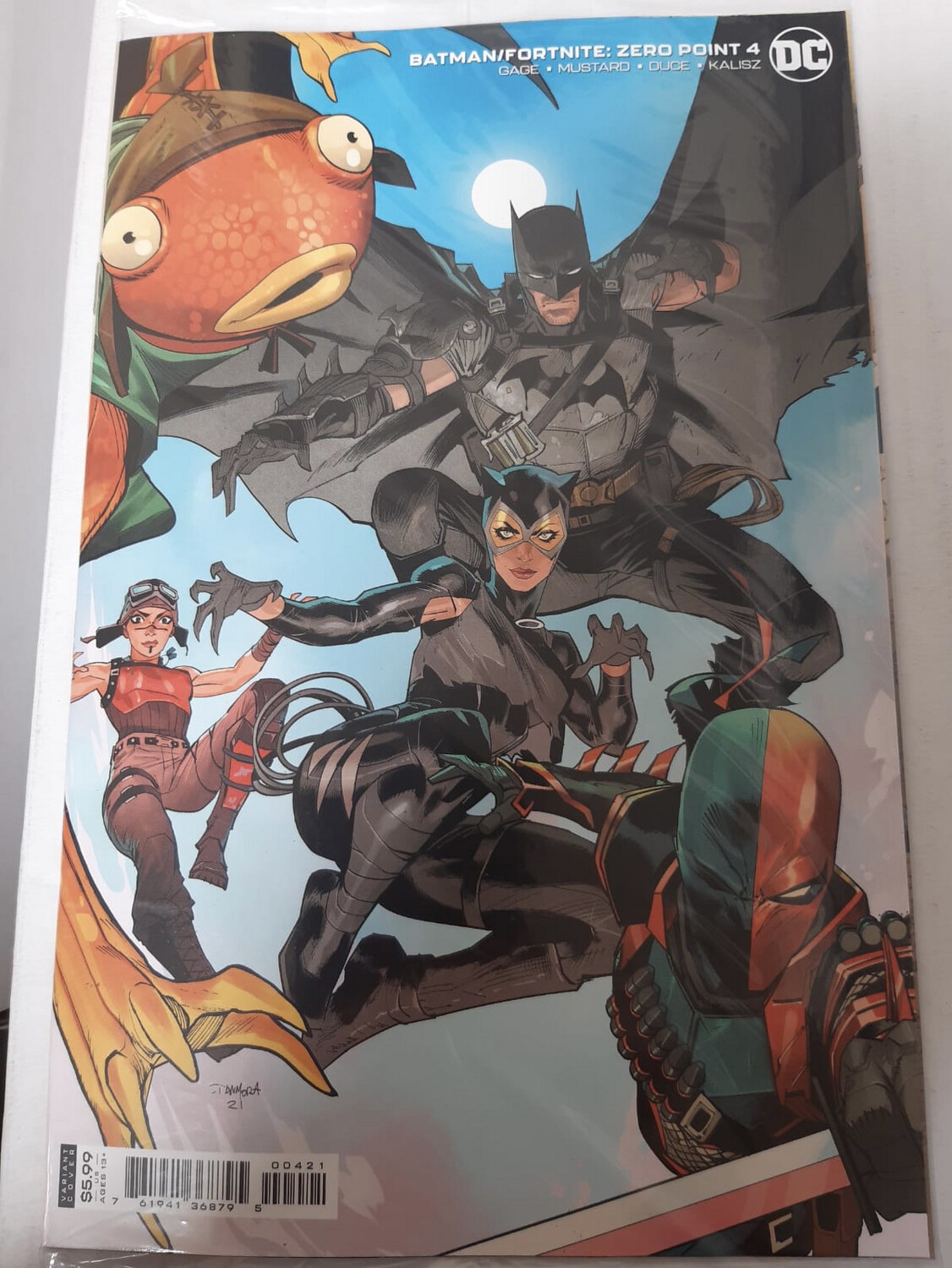 BATMAN FORTNITE ZERO POINT #4 CARDSTOCK VAR
DC COMICS
(2nd June 2021)