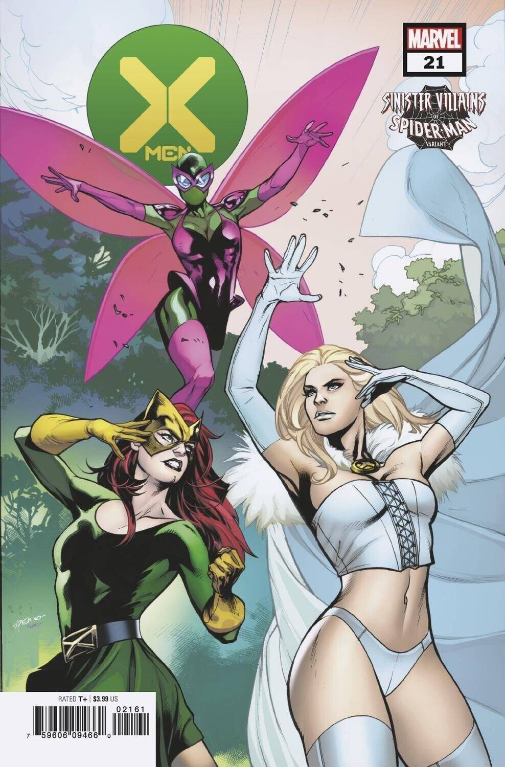 X-MEN #21 LUPACCHINO SPIDER-MAN VILLAINS VAR
MARVEL COMICS
(9th June 2021)