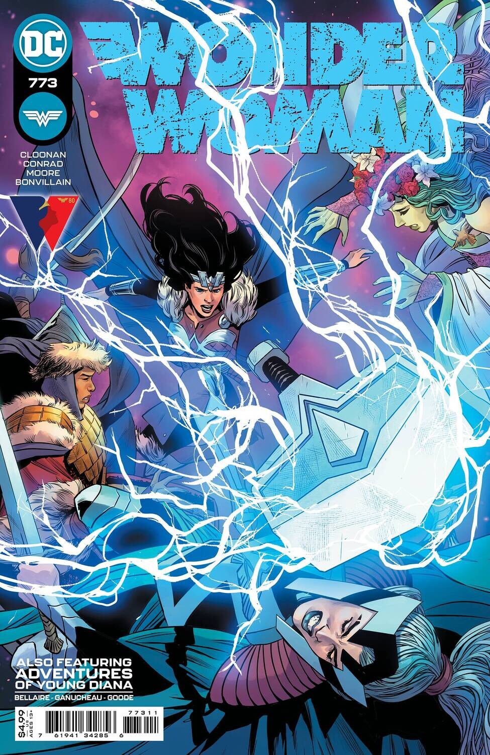 WONDER WOMAN #773 CVR A MOORE
DC COMICS
(9th June 2021)