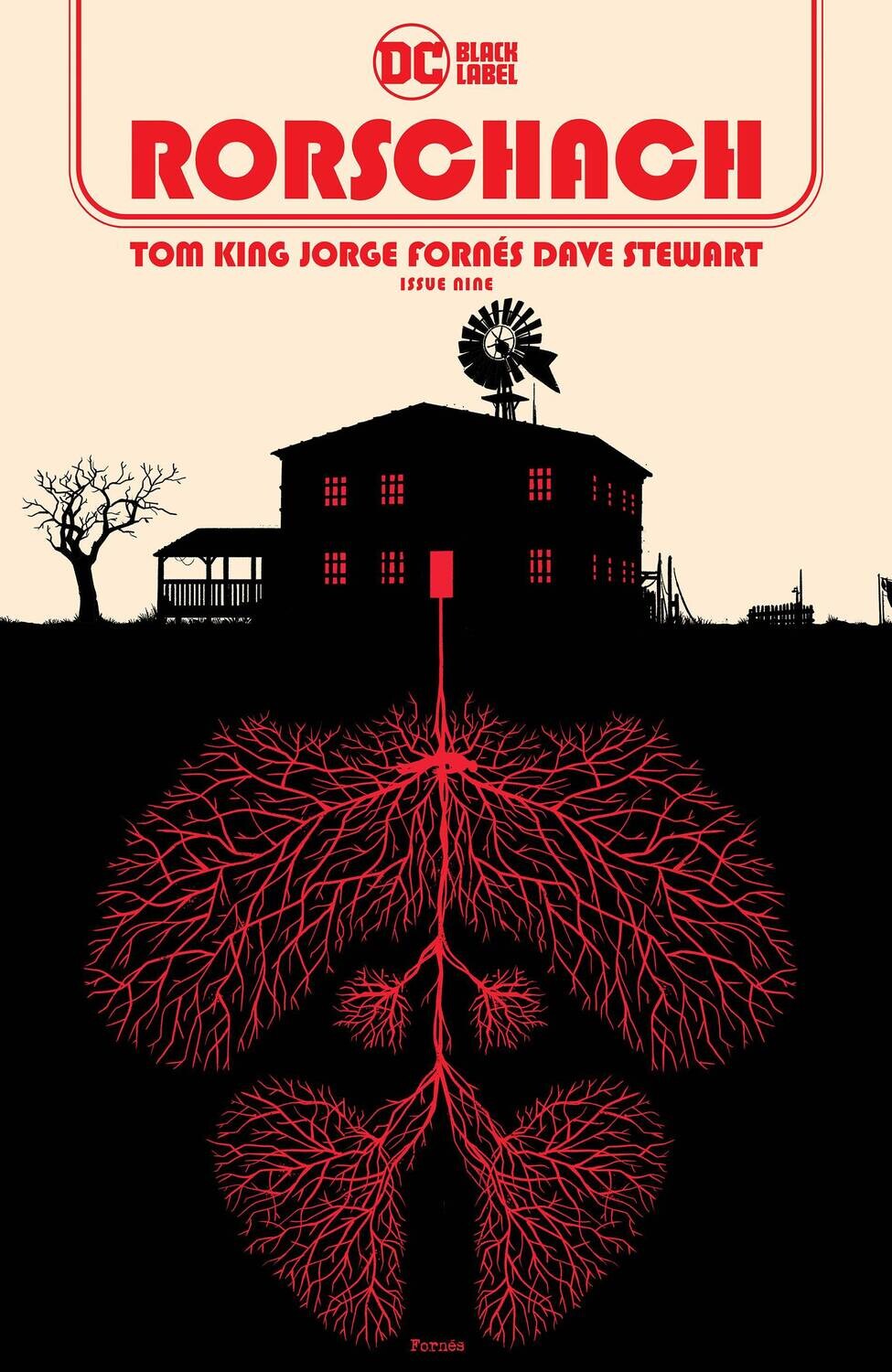 RORSCHACH #9 CVR A FORNES (MR)
DC COMICS
(9th June 2021)