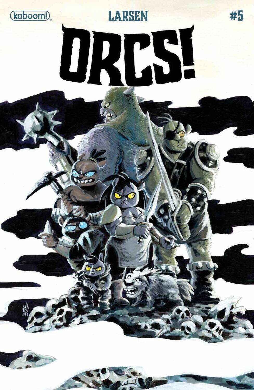 ORCS #5 (OF 6) CVR A LARSEN
BOOM! STUDIOS COMICS
(9th June 2021)