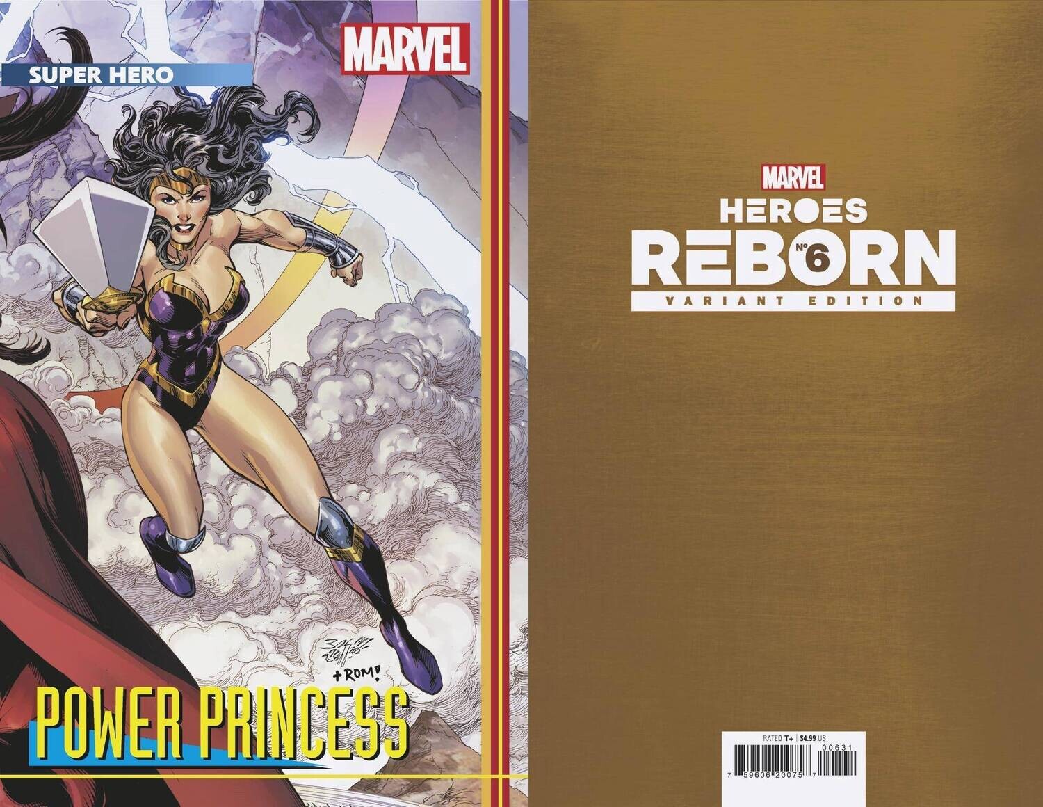 HEROES REBORN #6 (OF 7) BAGLEY CONNECTING TRADING CARD VAR
MARVEL COMICS
(9th June 2021)
