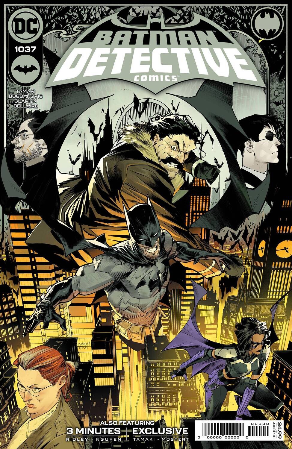 DETECTIVE COMICS #1037 CVR A MORA
DC COMICS
(9th June 2021)