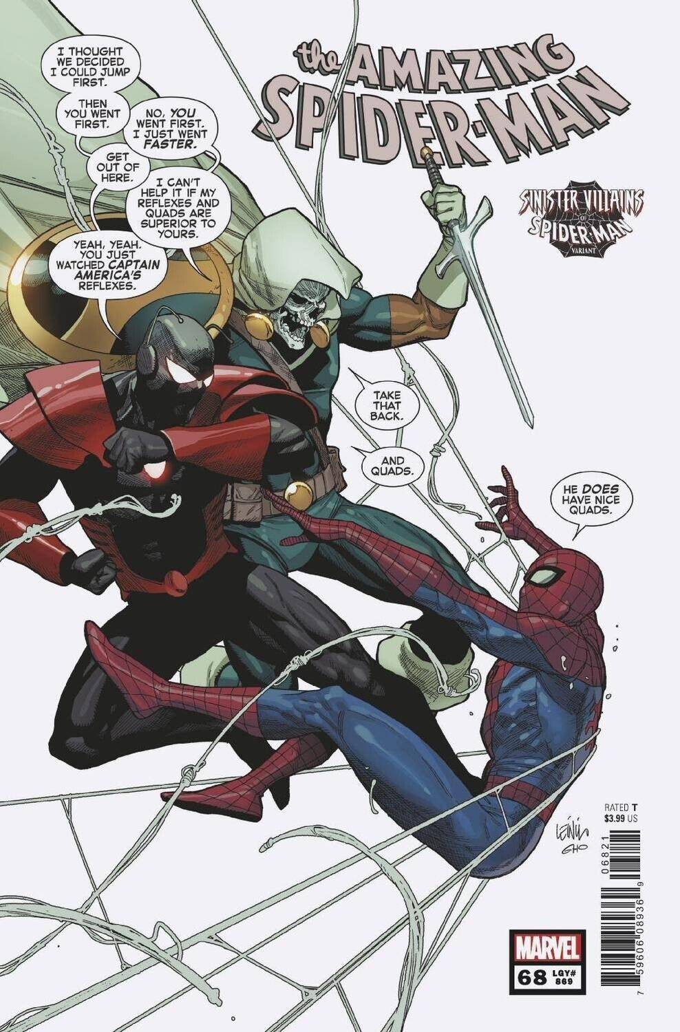 AMAZING SPIDER-MAN #68 YU SPIDER-MAN VILLAINS VAR
MARVEL COMICS
(9th June 2021)