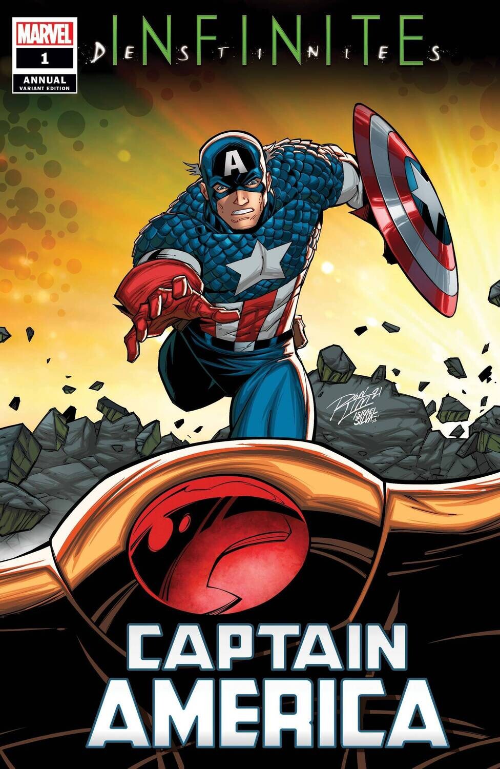 CAPTAIN AMERICA ANNUAL #1 RON LIM CONNECTING VAR (RES)
MARVEL COMICS
(16th June 2021)