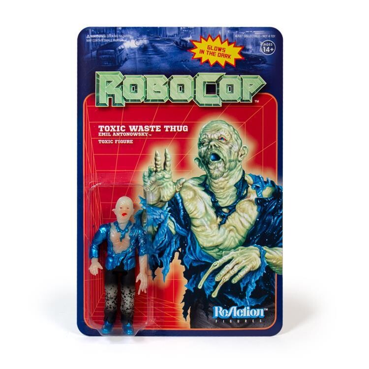 Super7 -RoboCop ReAction Emil Antonowsky (Glow-In-The-Dark) Figure