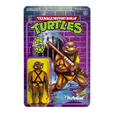 Super7 - Teenage Mutant Ninja Turtles ReAction Figure Wave 1 - Donatello