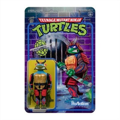 Super7 - Teenage Mutant Ninja Turtles ReAction Figure Wave 3 - Samurai Leonardo