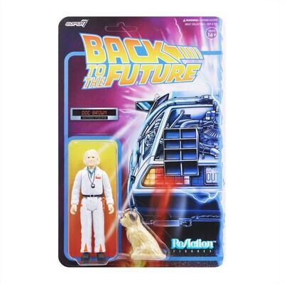 Super7 - Back to the Future ReAction Doc Brown (1980s) Figure