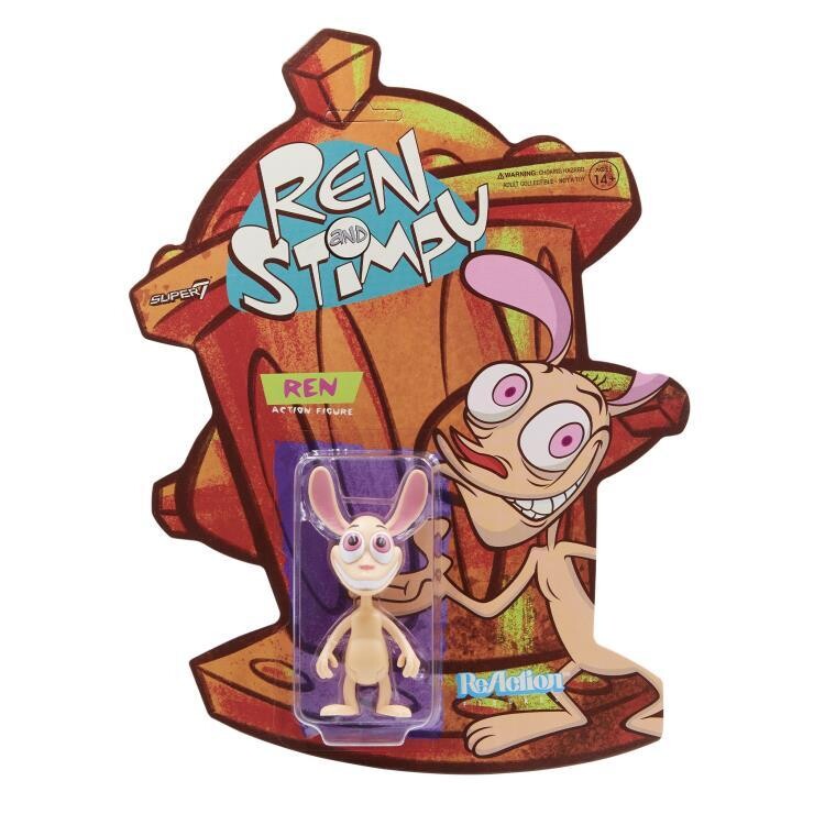 Super7 - The Ren & Stimpy Show ReAction Ren Figure