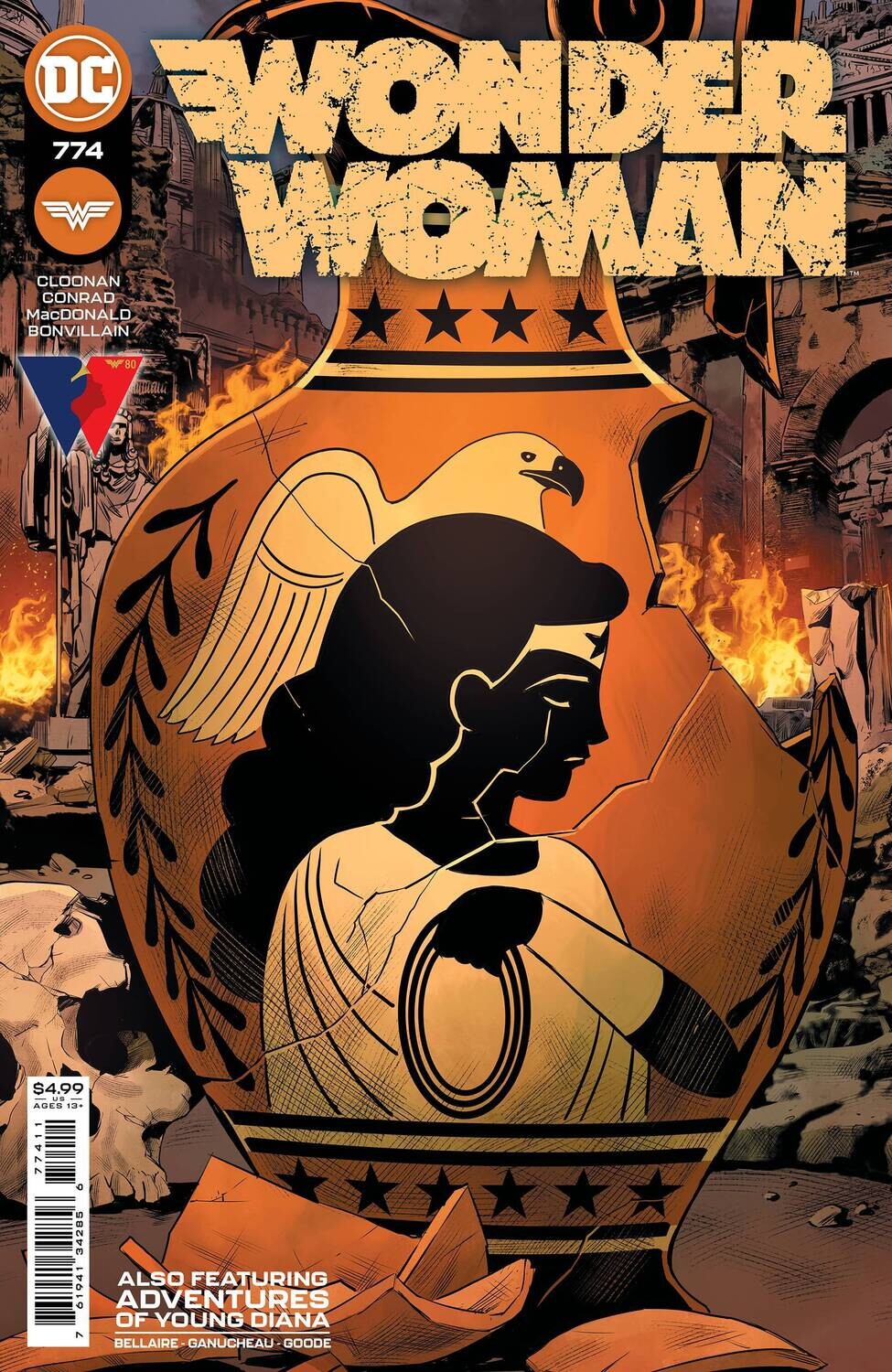 WONDER WOMAN #774 CVR A MOORE
DC COMICS
(23rd June 2021)