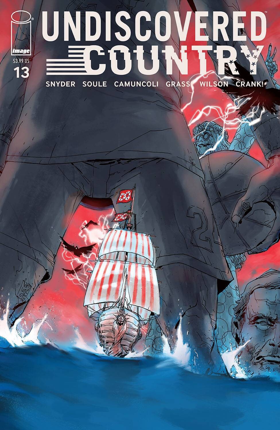 UNDISCOVERED COUNTRY #13 CVR A CAMUNCOLI (MR)
IMAGE COMICS
(23rd June 2021)