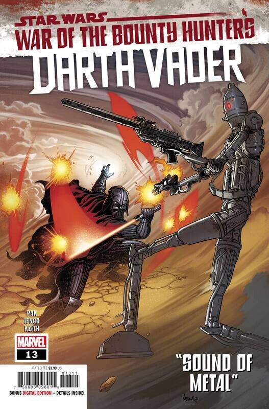 STAR WARS DARTH VADER #13 WOBH
MARVEL COMICS
(23rd June 2021)