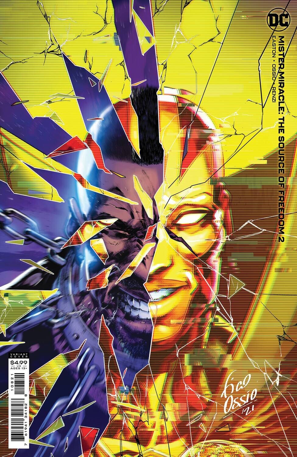 MISTER MIRACLE SOURCE OF FREEDOM #2 CVR B CARDSTOCK OSSIO
DC COMICS
(23rd June 2021)