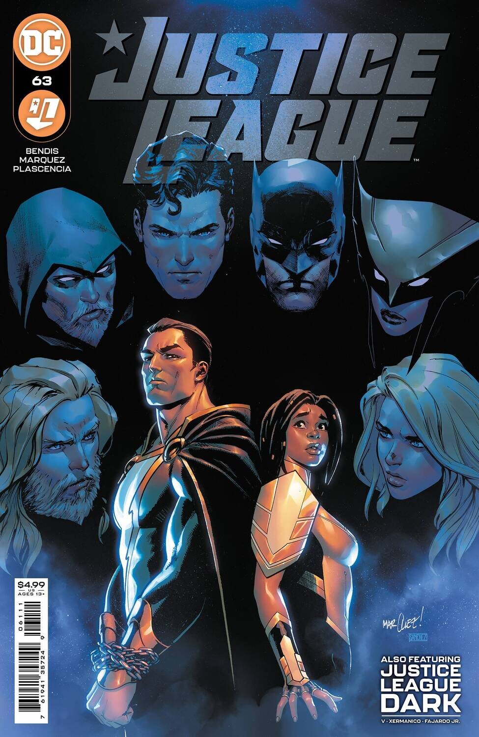 JUSTICE LEAGUE #63 CVR A MARQUEZ
DC COMICS
(23rd June 2021)