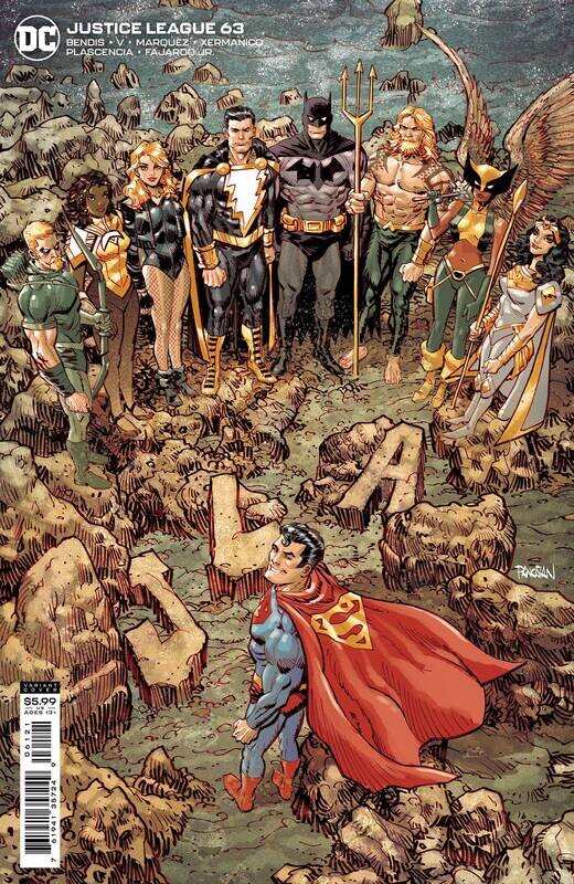 JUSTICE LEAGUE #63 CVR B CARDSTOCK PANOSIAN
DC COMICS
(23rd June 2021)