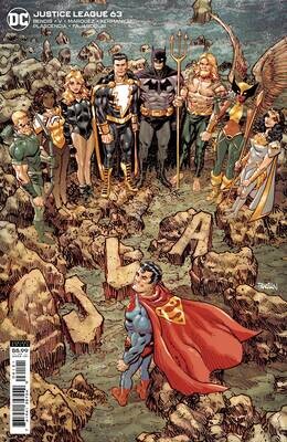 JUSTICE LEAGUE #63 CVR B CARDSTOCK PANOSIAN
DC COMICS
(23rd June 2021)