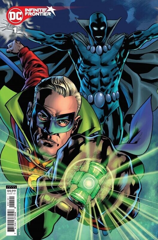 INFINITE FRONTIER #1 CVR B CARDSTOCK HITCH VAR
DC COMICS
(23rd June 2021)
