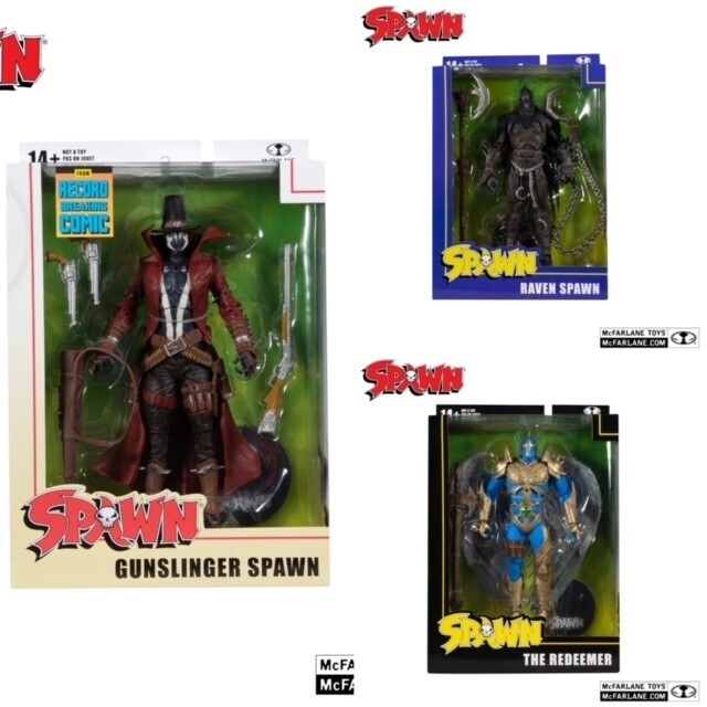 McFarlane Toys 7" Spawn Wave 1 Set of 3
