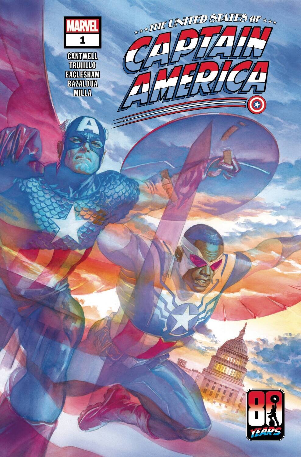 UNITED STATES CAPTAIN AMERICA #1 (OF 5)
MARVEL COMICS
(30th June 2021)