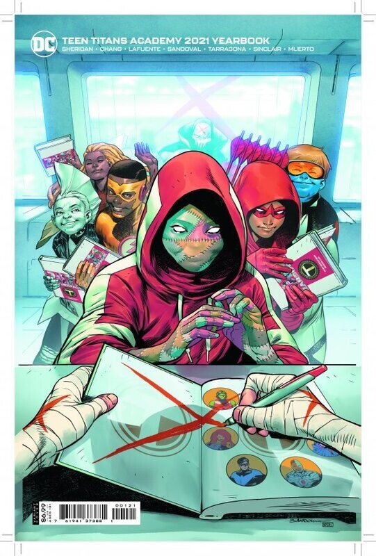 TEEN TITANS 2021 YEARBOOK #1 #1 CVR B CARDSTOCK SANDAVOL
DC COMICS
(30th June 2021)