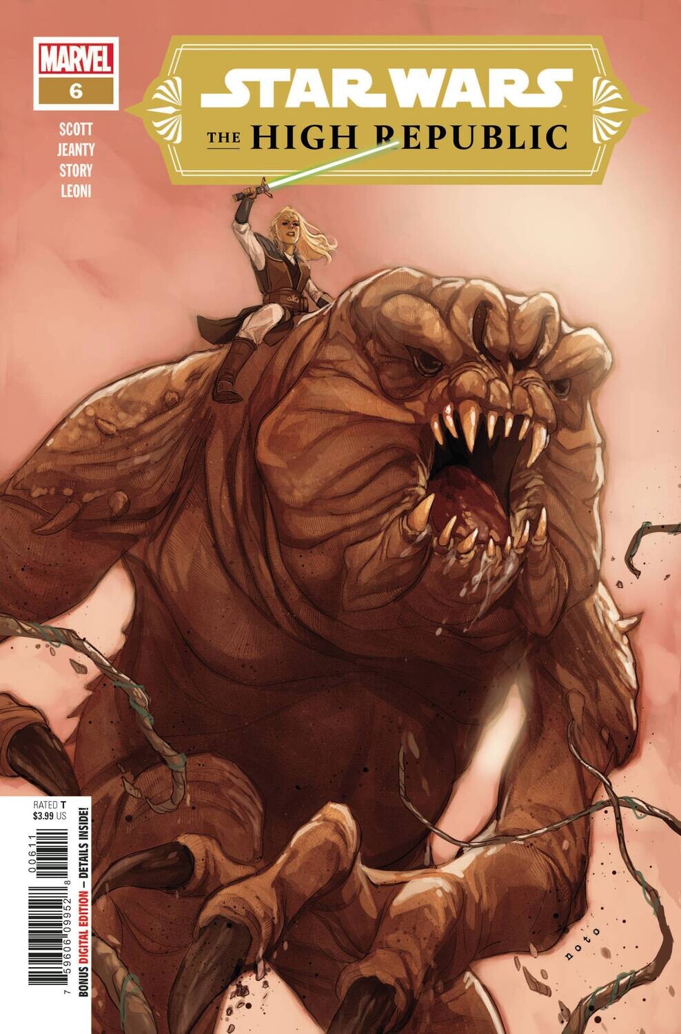 STAR WARS HIGH REPUBLIC #6
MARVEL COMICS
(30th June 2021)