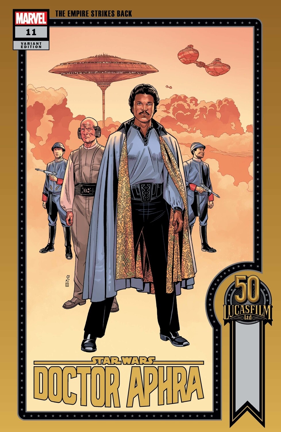 STAR WARS DOCTOR APHRA #11 SPROUSE LUCASFILM 50TH VAR
MARVEL COMICS
(30th June 2021)