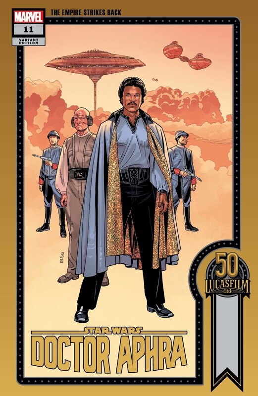 STAR WARS DOCTOR APHRA #11 SPROUSE LUCASFILM 50TH VAR
MARVEL COMICS
(30th June 2021)