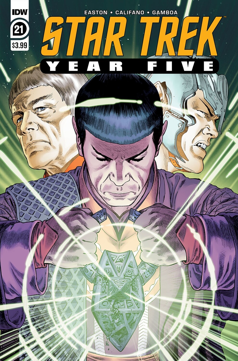 STAR TREK YEAR FIVE #21
IDW COMICS
(30th June 2021)