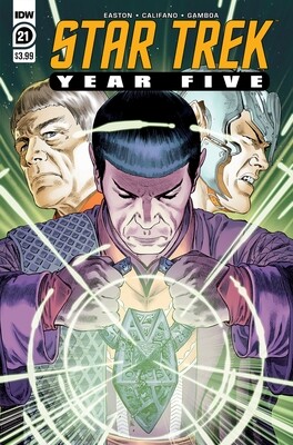 STAR TREK YEAR FIVE #21
IDW COMICS
(30th June 2021) STAR TREK YEAR FIVE #21
IDW COMICS
(30th June 2021)