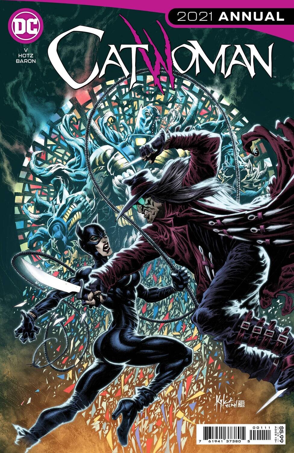 CATWOMAN 2021 ANNUAL #1 CVR A HOTZ
DC COMICS
(30th June 2021)