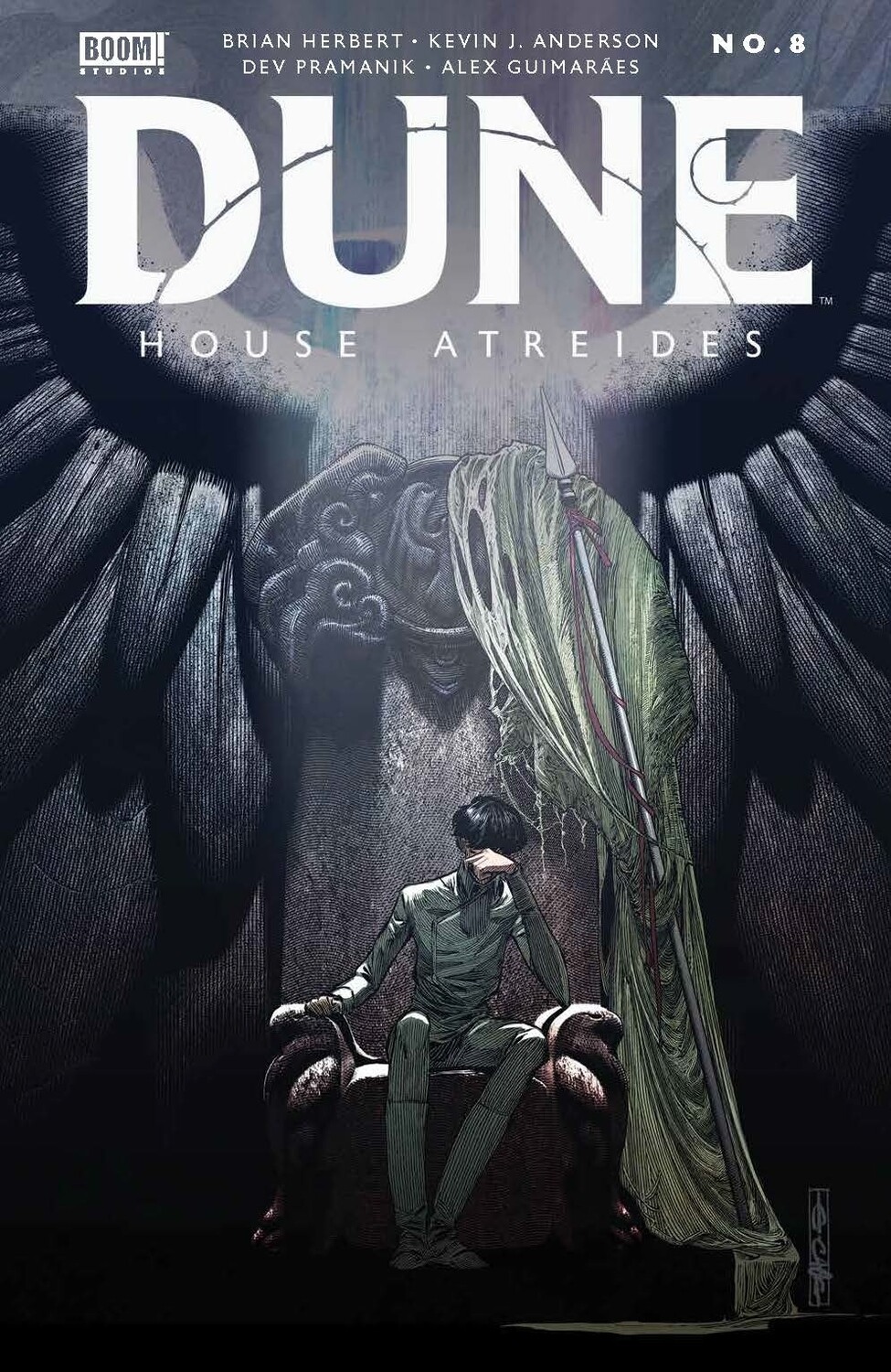 DUNE HOUSE ATREIDES #8 (OF 12) CVR A CAGLE
BOOM! STUDIOS COMICS
(30th June 2021)