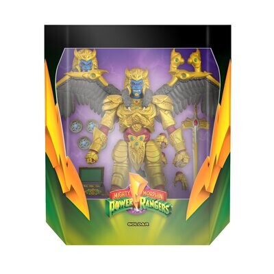 Super7 - MMPR Wave 1 Ultimate - GOLDAR Figure (Mighty Morphin Power Rangers)