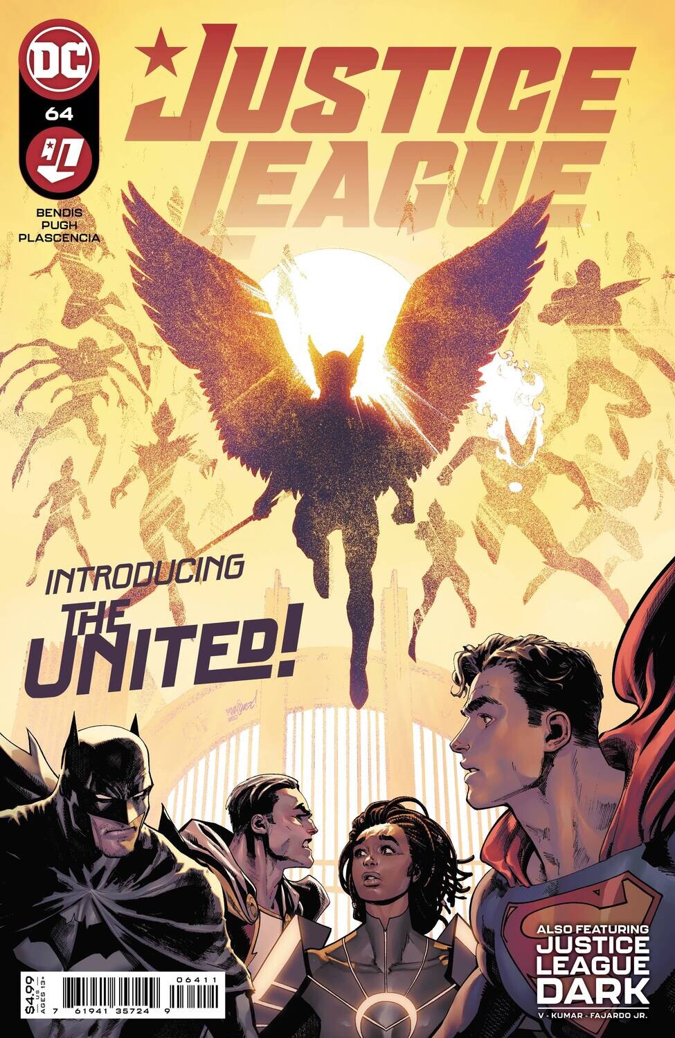 JUSTICE LEAGUE #64 CVR A MARQUEZ
DC COMICS
(7th July 2021)