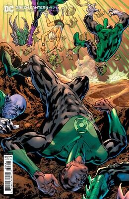 GREEN LANTERN #4 CVR B CARDSTOCK HITCH VAR
DC COMICS
(7th July 2021)