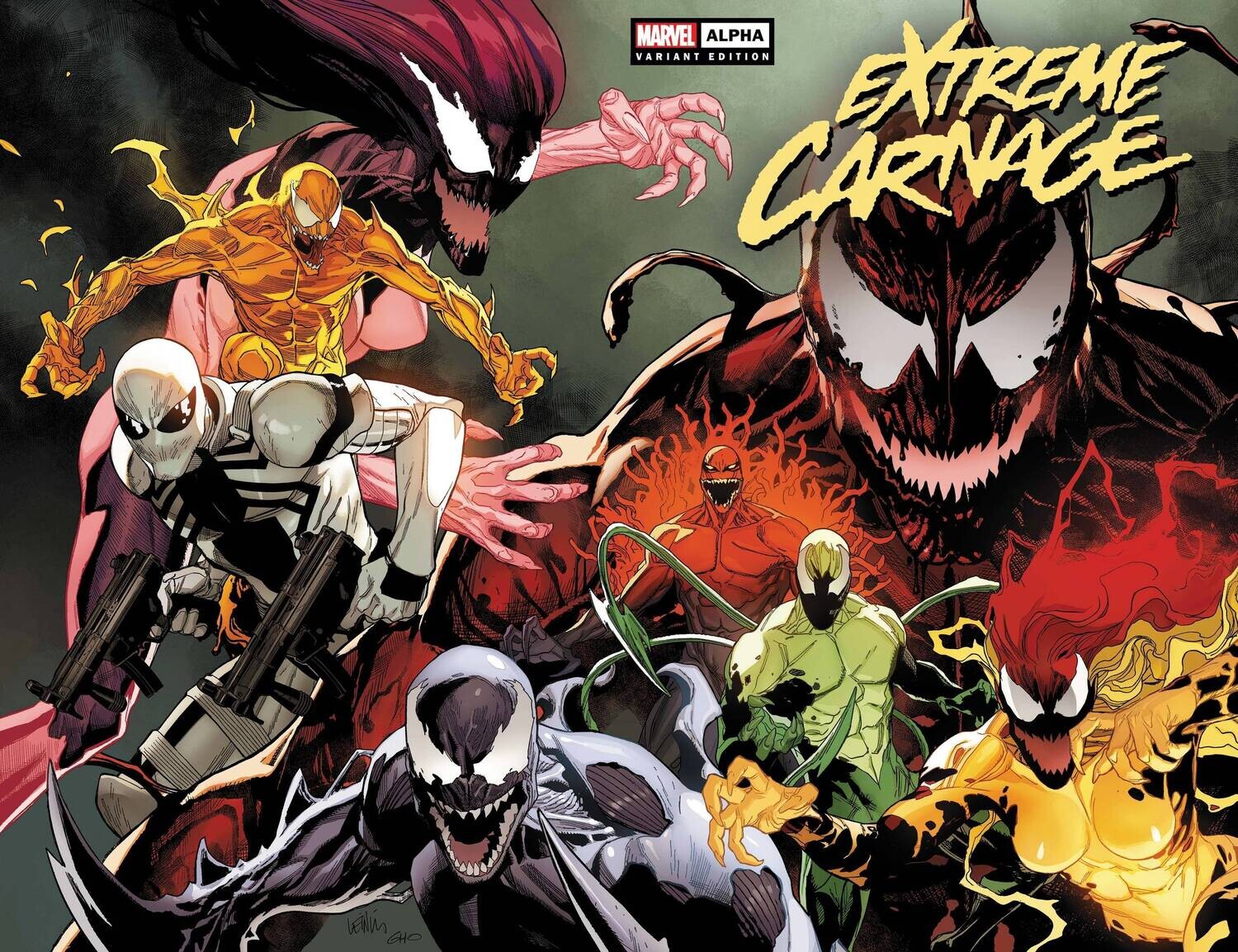 EXTREME CARNAGE ALPHA #1 YU WRPAD VAR
MARVEL COMICS
(7th July 2021)