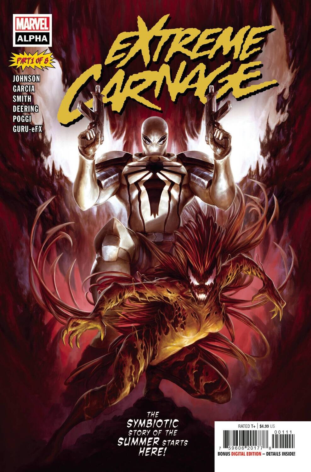 EXTREME CARNAGE ALPHA #1
MARVEL COMICS
(7th July 2021)