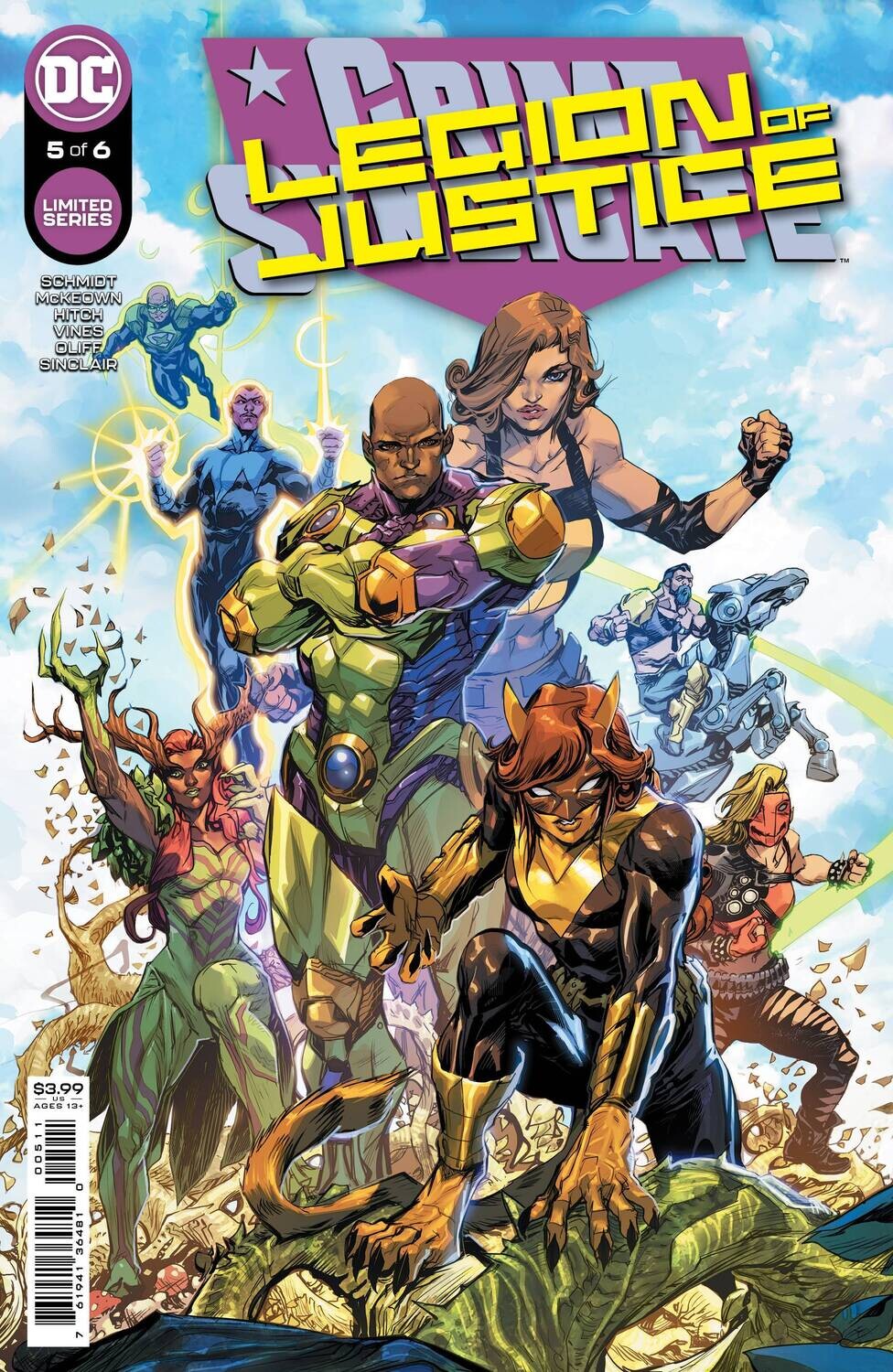 CRIME SYNDICATE #5 CVR A PORTER
DC COMICS
(7th July 2021)